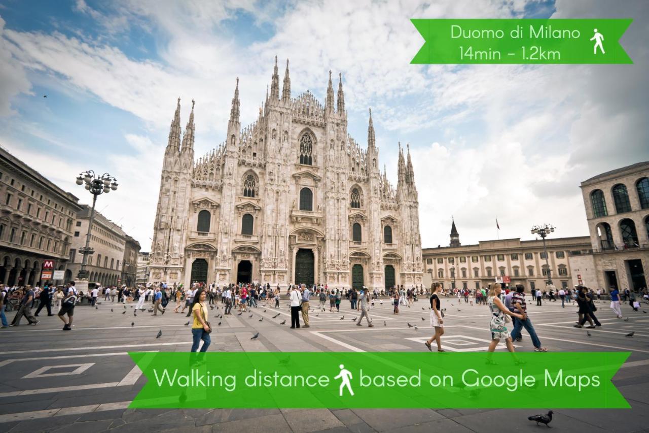 Modern Simplicity In Milan Centre Daire Dış mekan fotoğraf